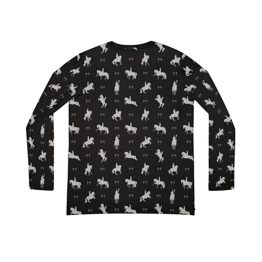 Long Sleeve V-neck - Dressage Movements