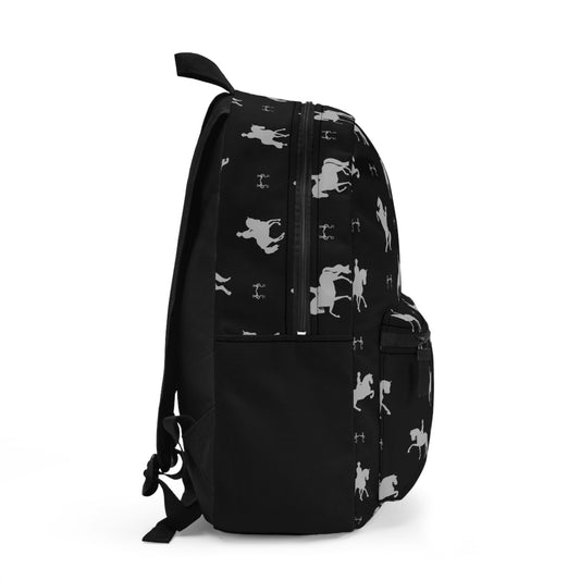 Dressage Elements Backpack - BLACK