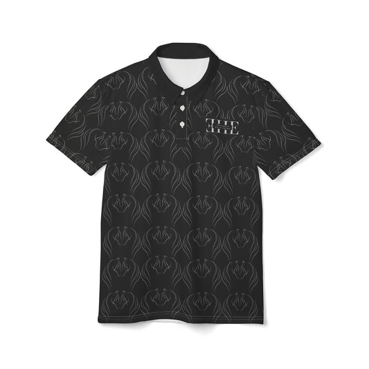 Unisex Polo Shirt - Horse Heads
