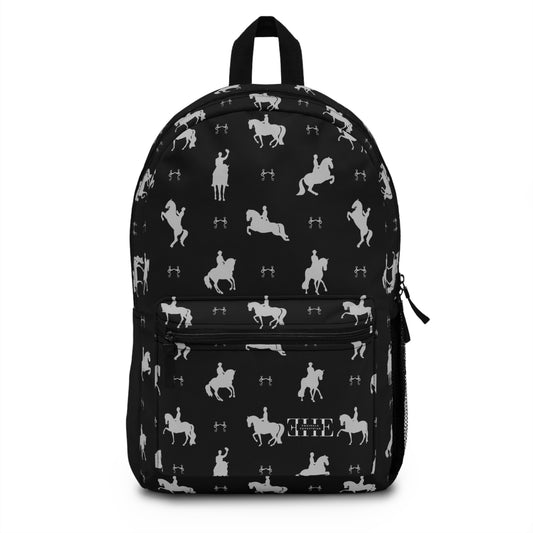 Dressage Elements Backpack - BLACK