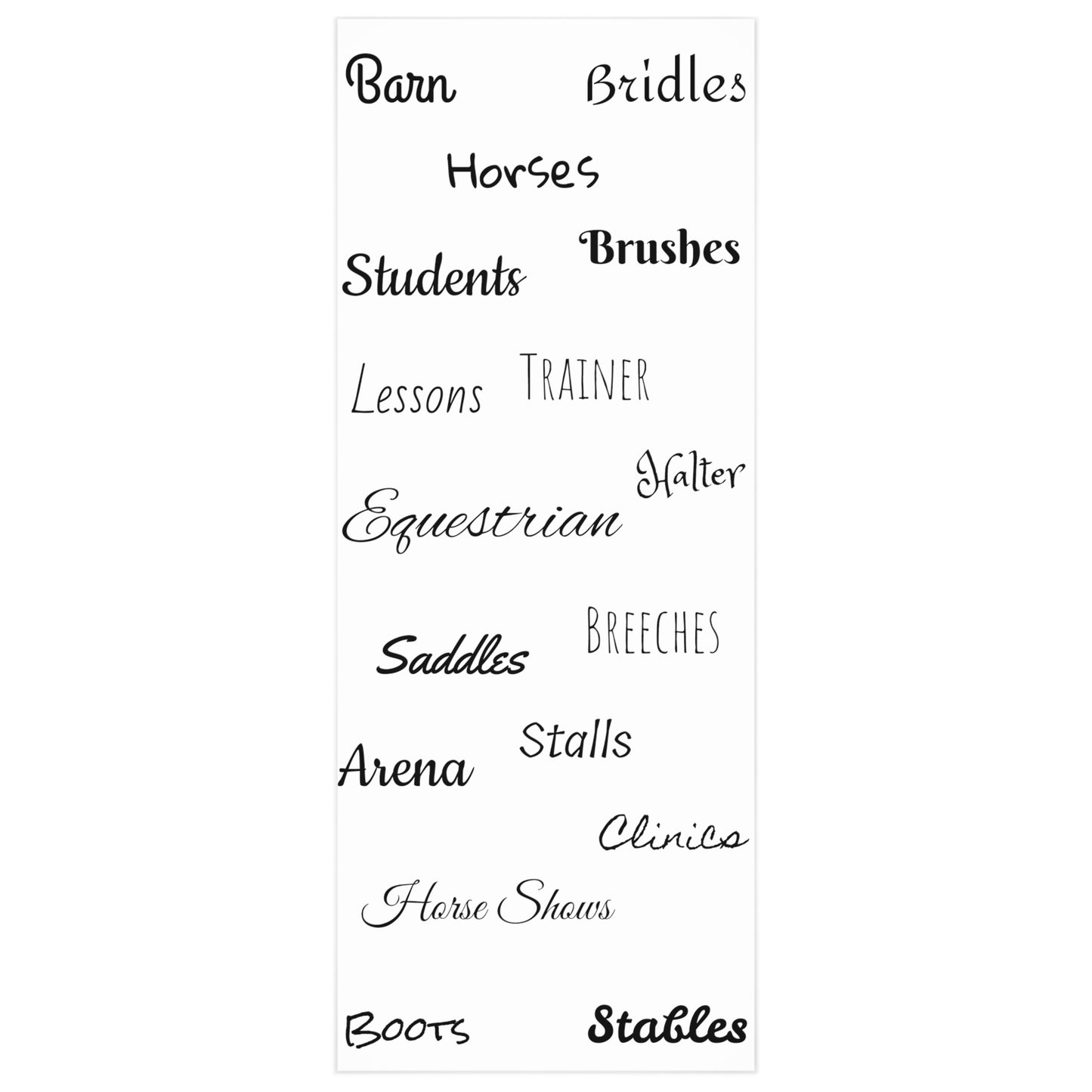 Wrapping Paper - Equestrian - Big Gifts