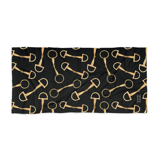 Beach Towel -Gold Bits