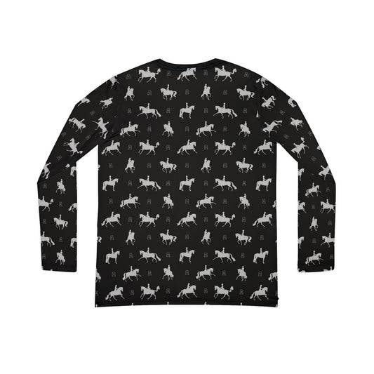 Long Sleeve V-neck - Dressage Letters