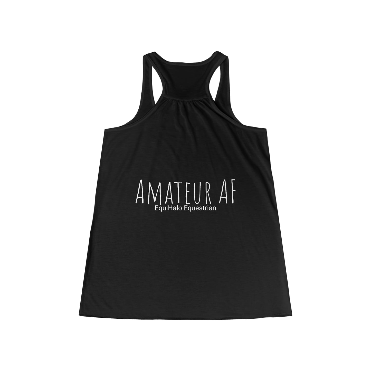 Tank Top - (Front) Herbal Riding Club (Back) Amateur AF - (Flowy Razorback)
