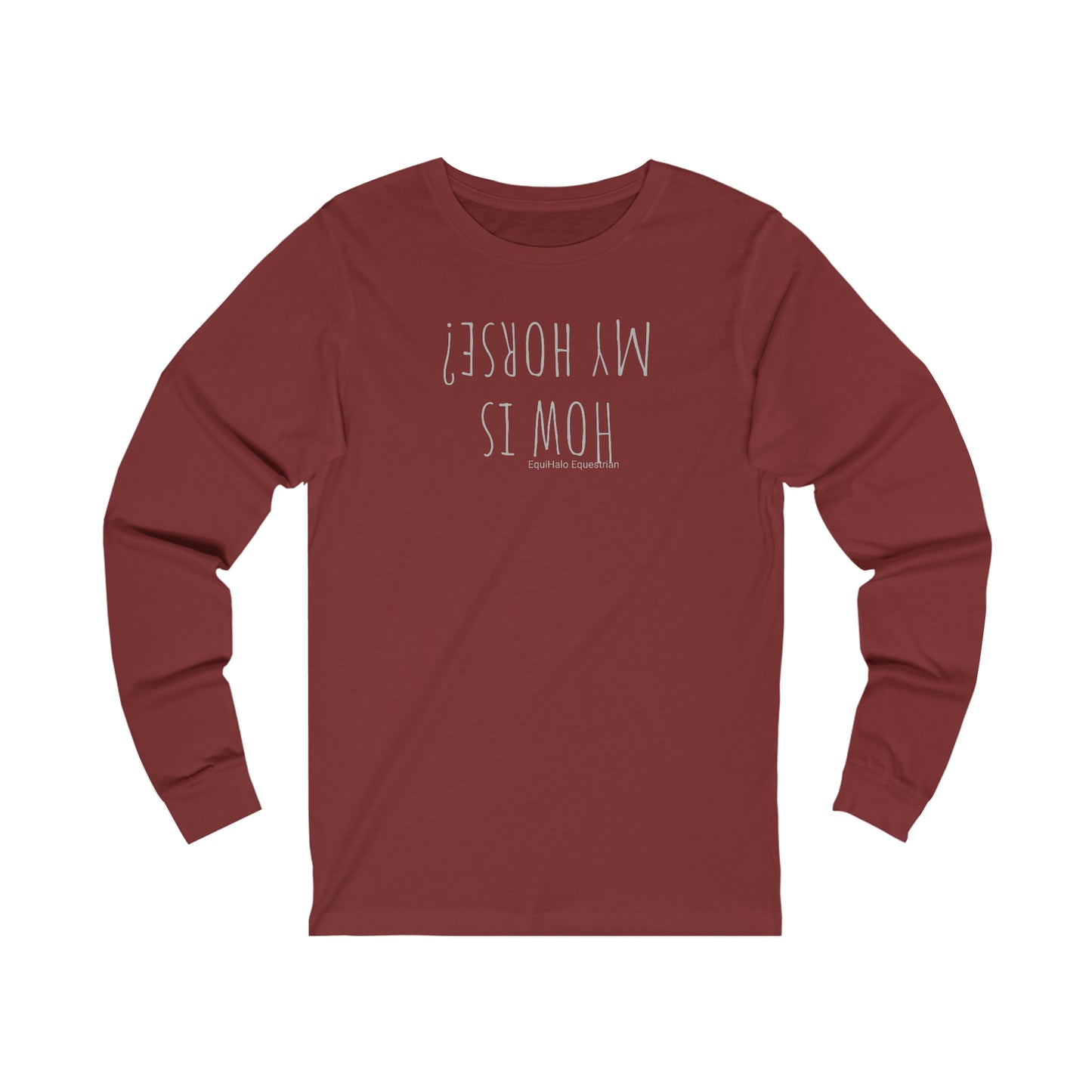Shirt Long Sleeve - How Is My Horse?