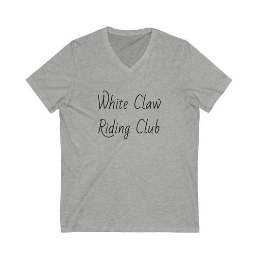 Shirt - White Claw Riding Club - (V Neck Relaxed)