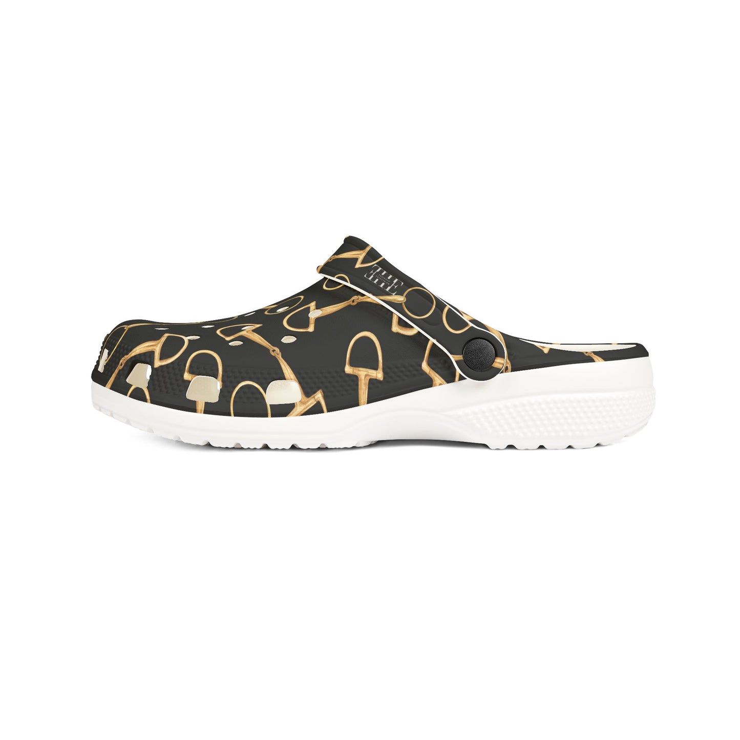 Crocs Style Shoe - Gold Bits