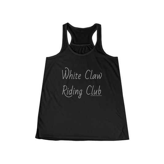 Tank Top - White Claw Riding Club - (Flowy Razorback)