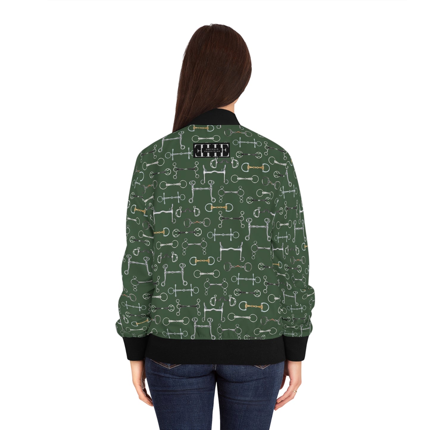 Bomber Jacket - Bits Green
