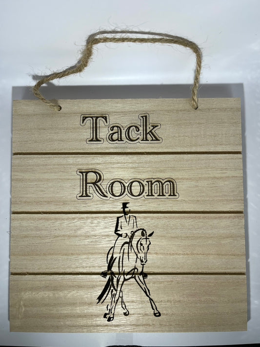 SIGN - TACK ROOM