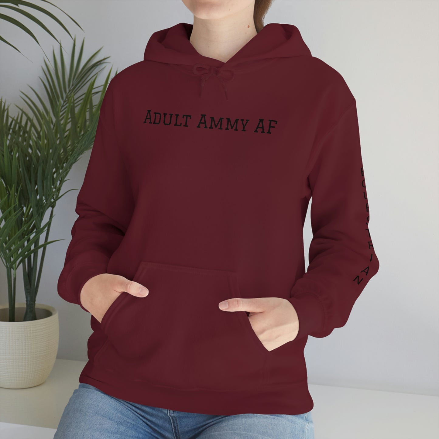 Sweatshirt - Adult Ammy AF - EQUESTRIAN (On Sleeve)