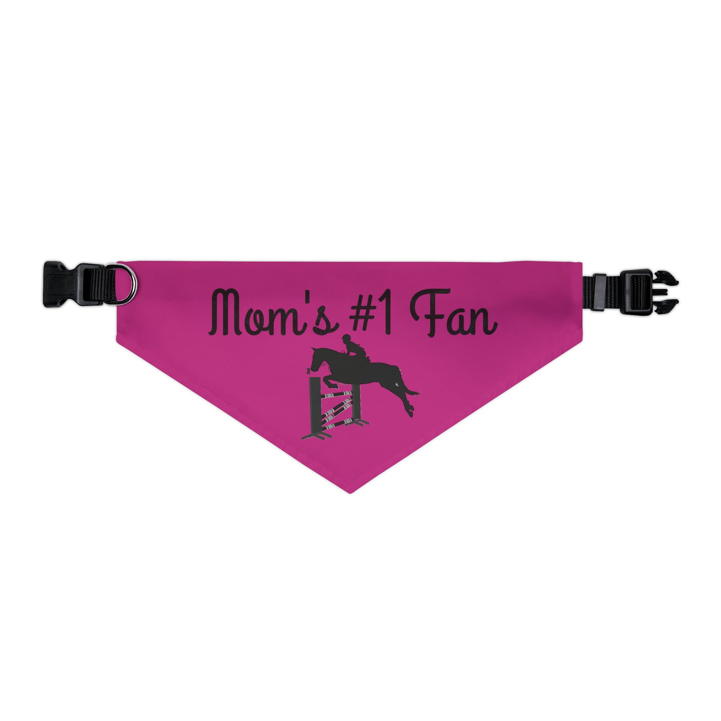 Pet Collar - Mom's #1 Fan - Jumpers Pink