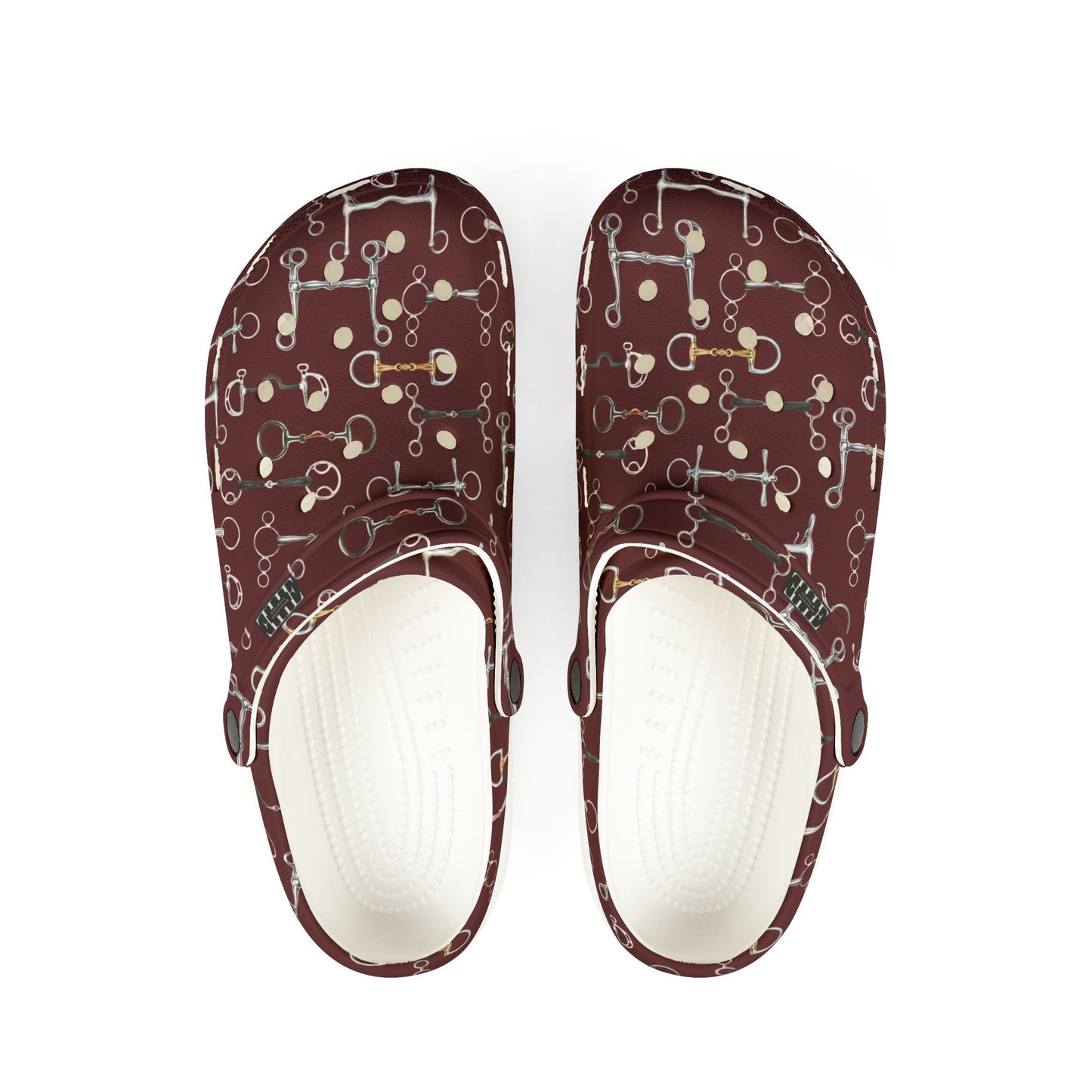 Crocs Style Shoe - Bits Maroon