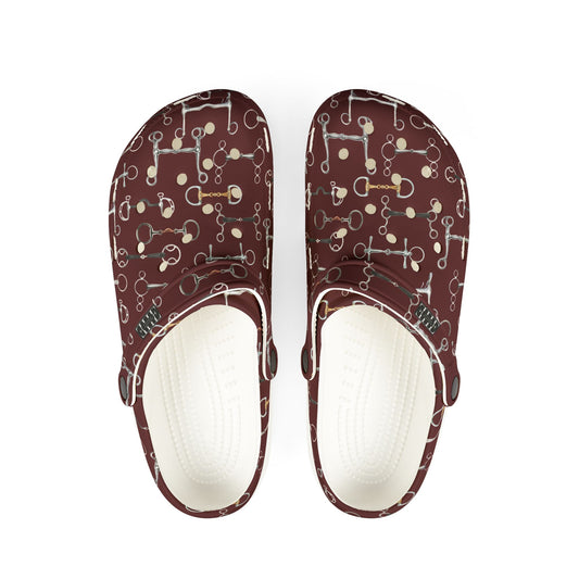 Crocs Style Shoe - Bits Maroon