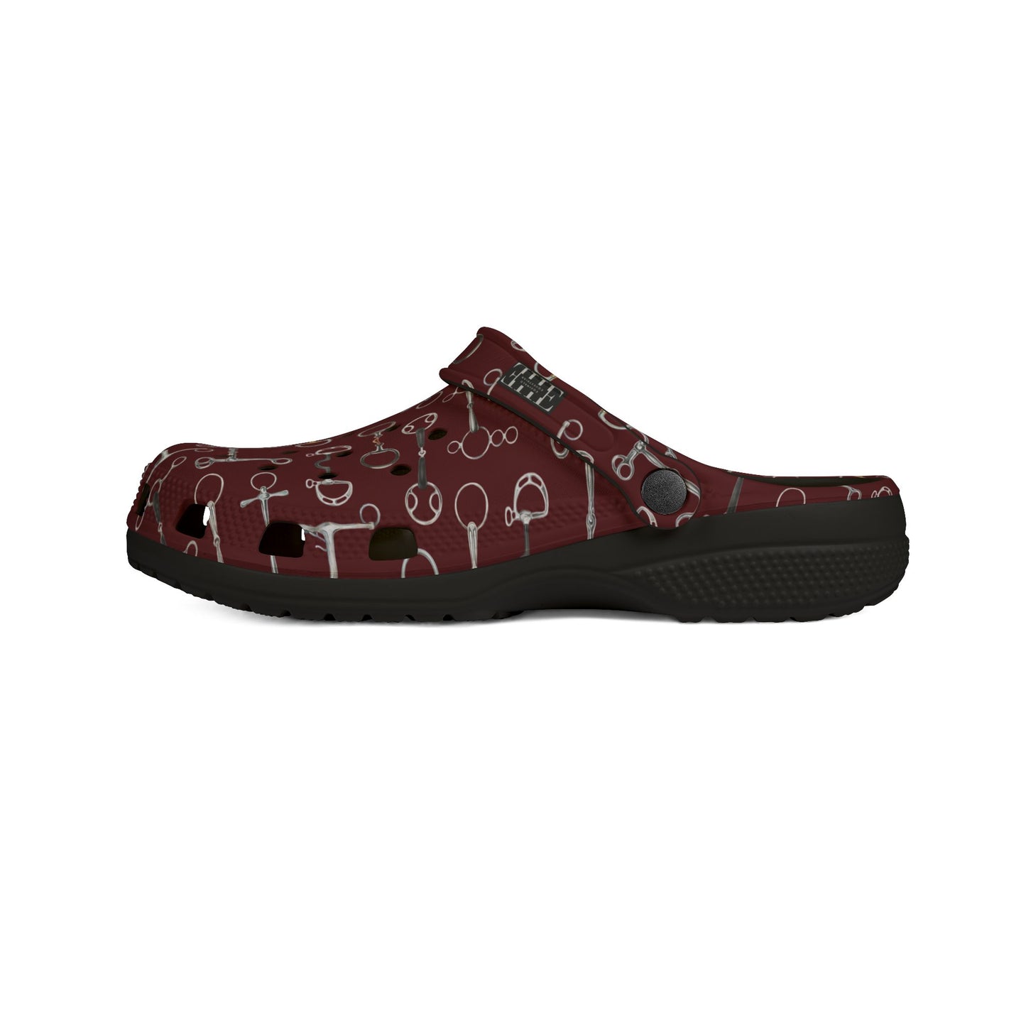 Crocs Style Shoe - Bits Maroon