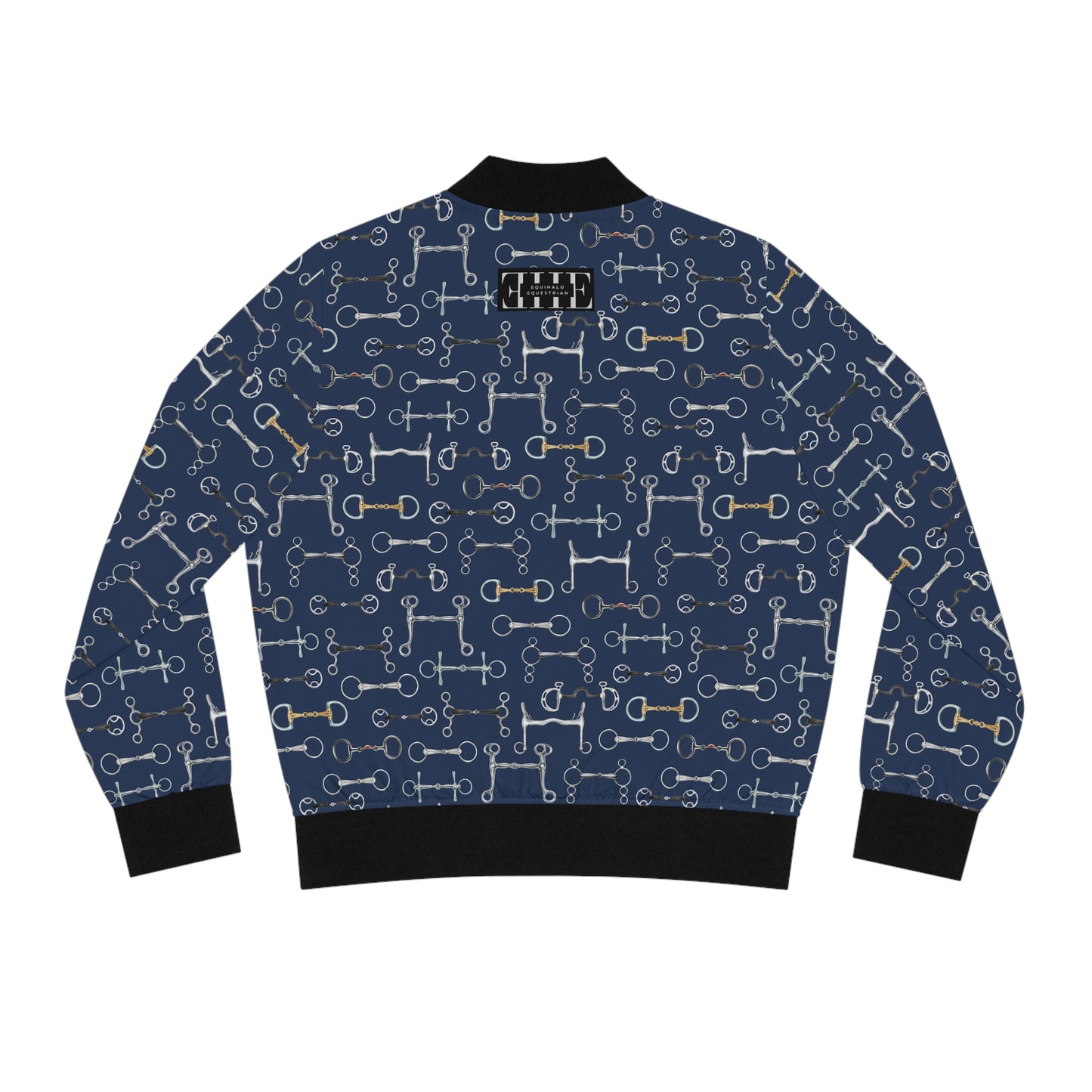 Bomber Jacket - Bits Blue - Womens