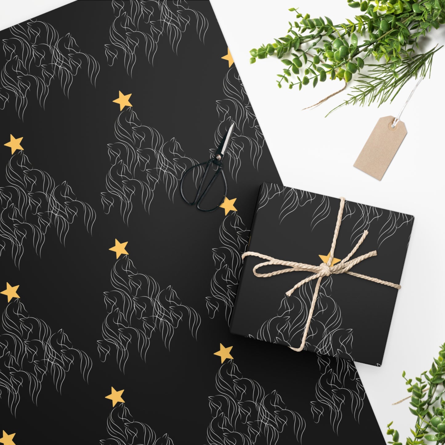 Wrapping Paper  - Christmas Paper - Big Gifts