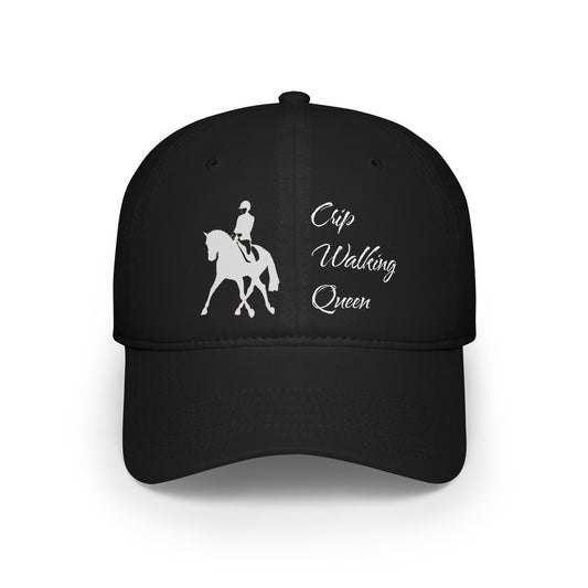 Low Profile Baseball Cap - Crip Walking Queen