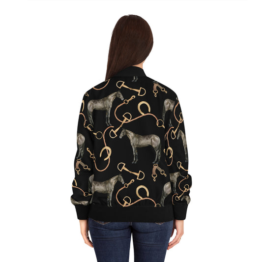 Women's Bomber Jacket - Old Money