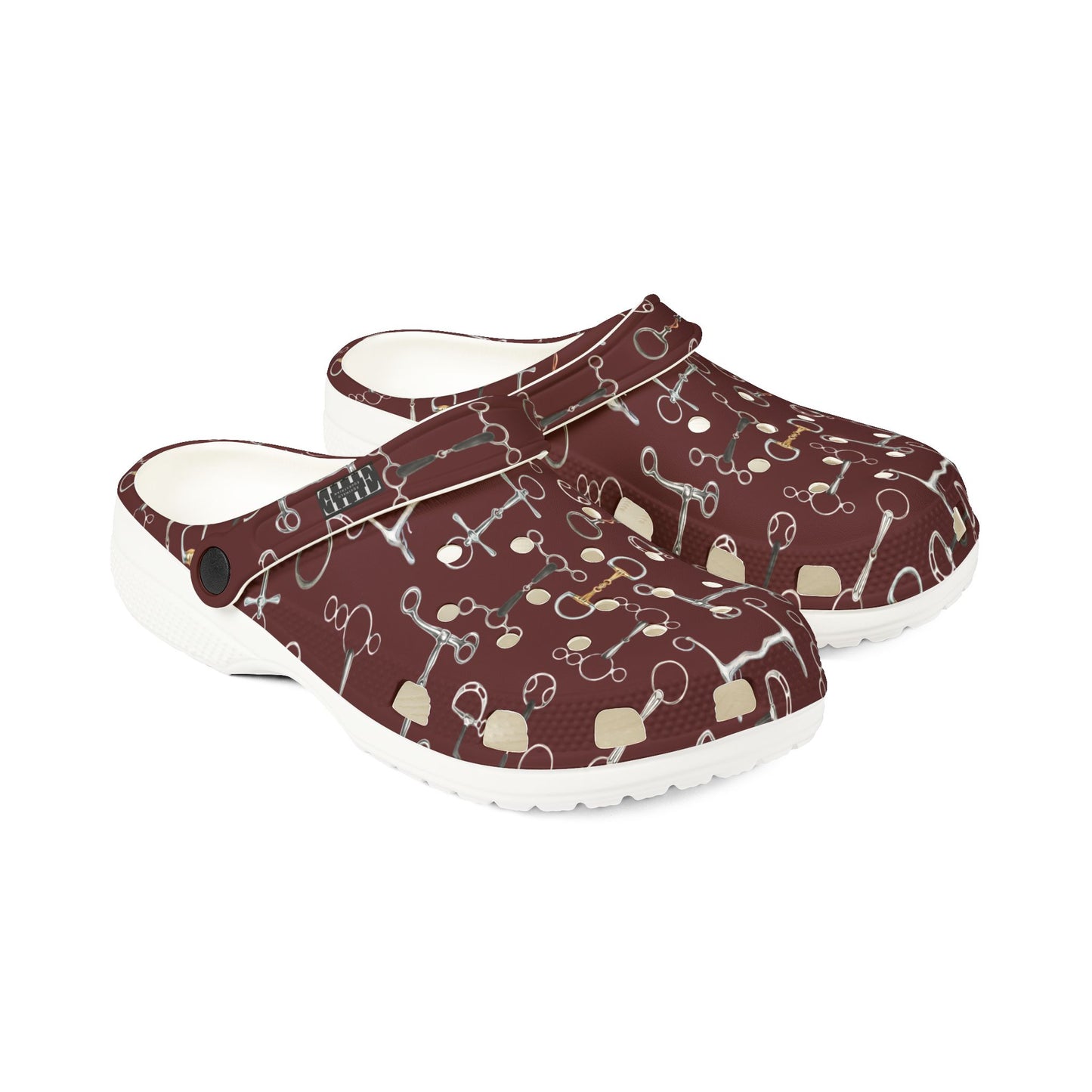 Crocs Style Shoe - Bits Maroon