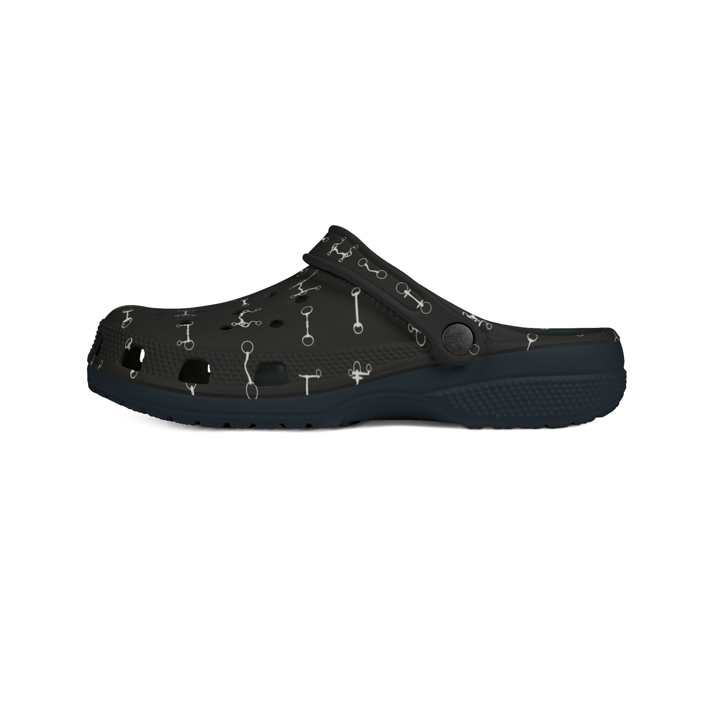 Crocs Style Shoe - Black Bits Bits Bits