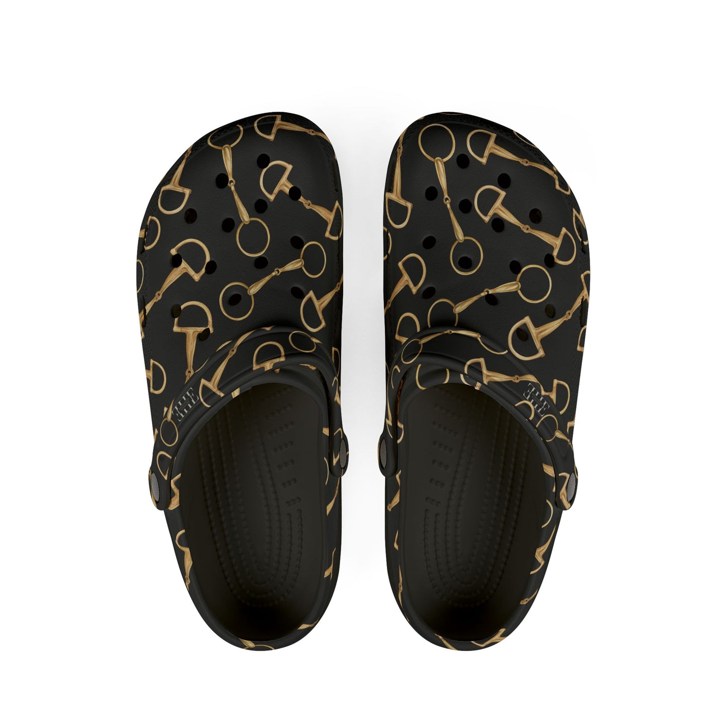 Crocs Style Shoe - Gold Bits