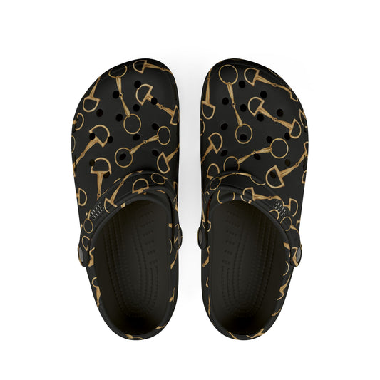 Crocs Style Shoe - Gold Bits