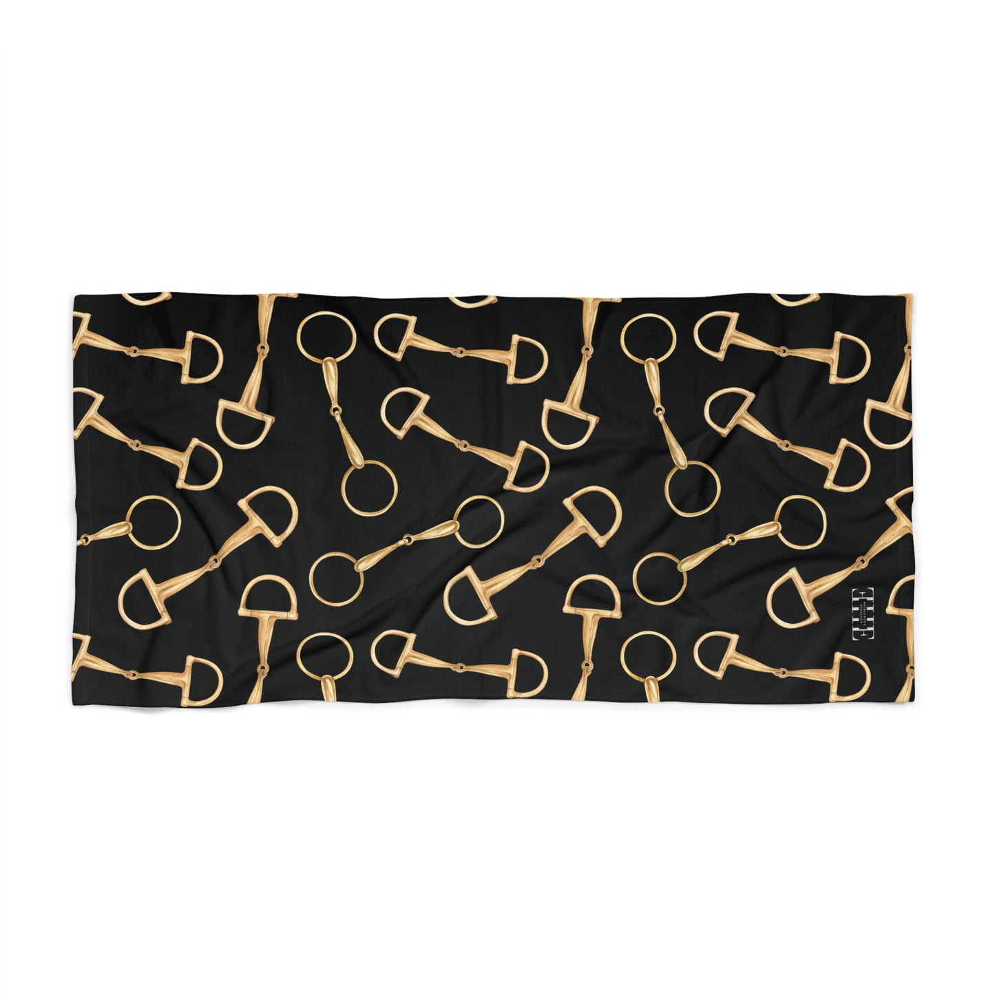 Beach Towel -Gold Bits