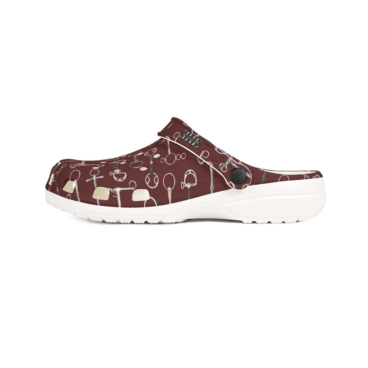 Crocs Style Shoe - Bits Maroon