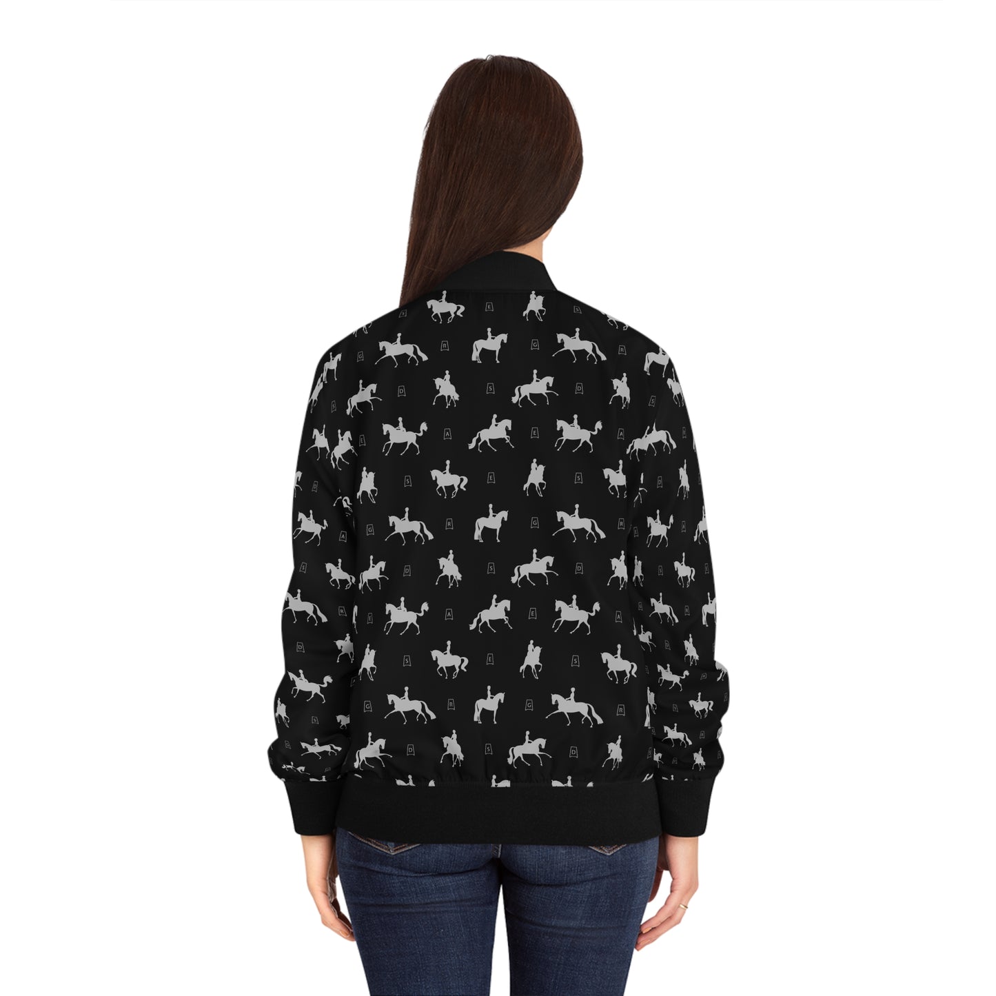 Bomber Jacket - Dressage Letters