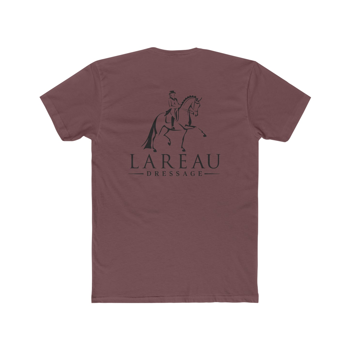 Lareau Dressage - Men's Cotton Crew Tee