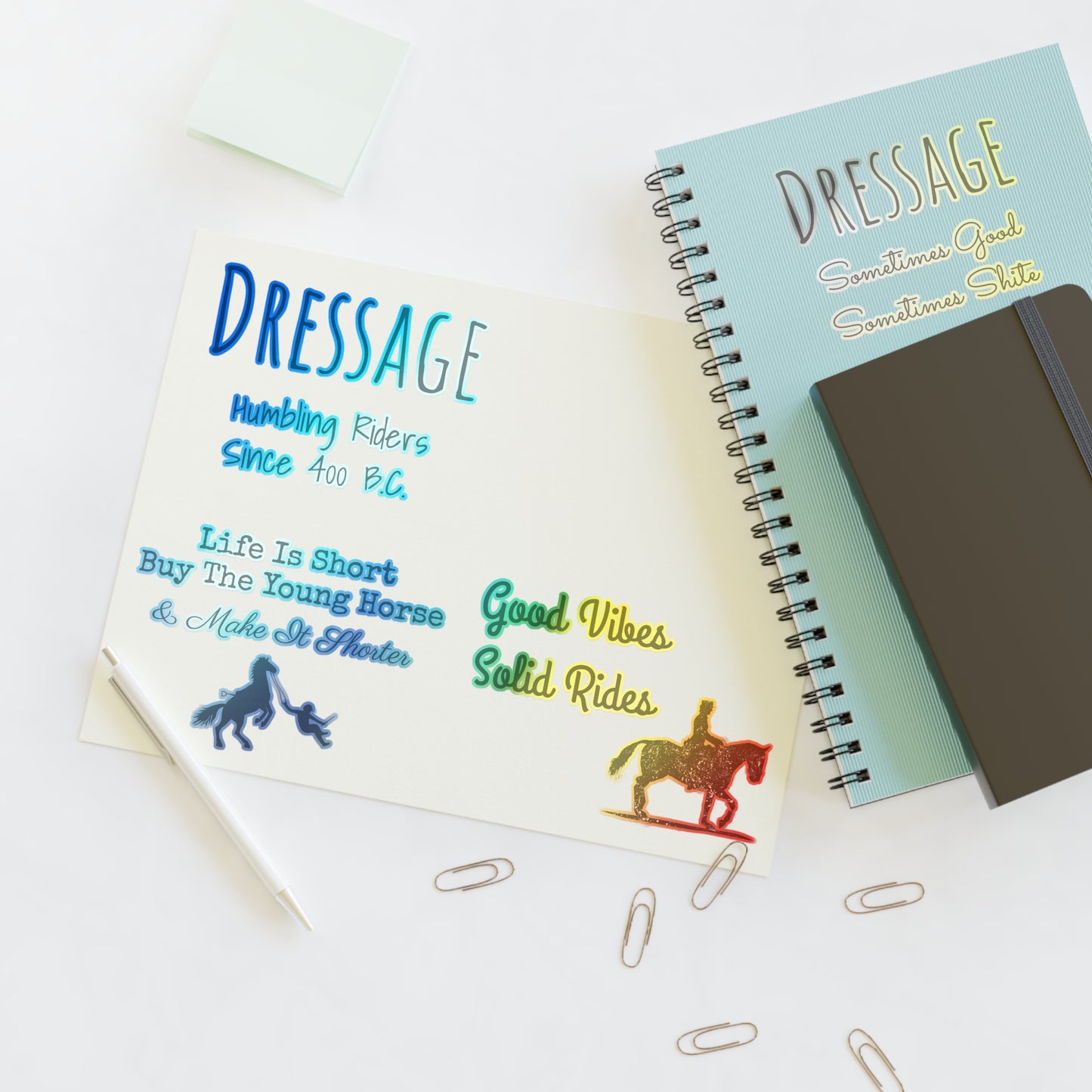 Sticker Sheets - Dressage