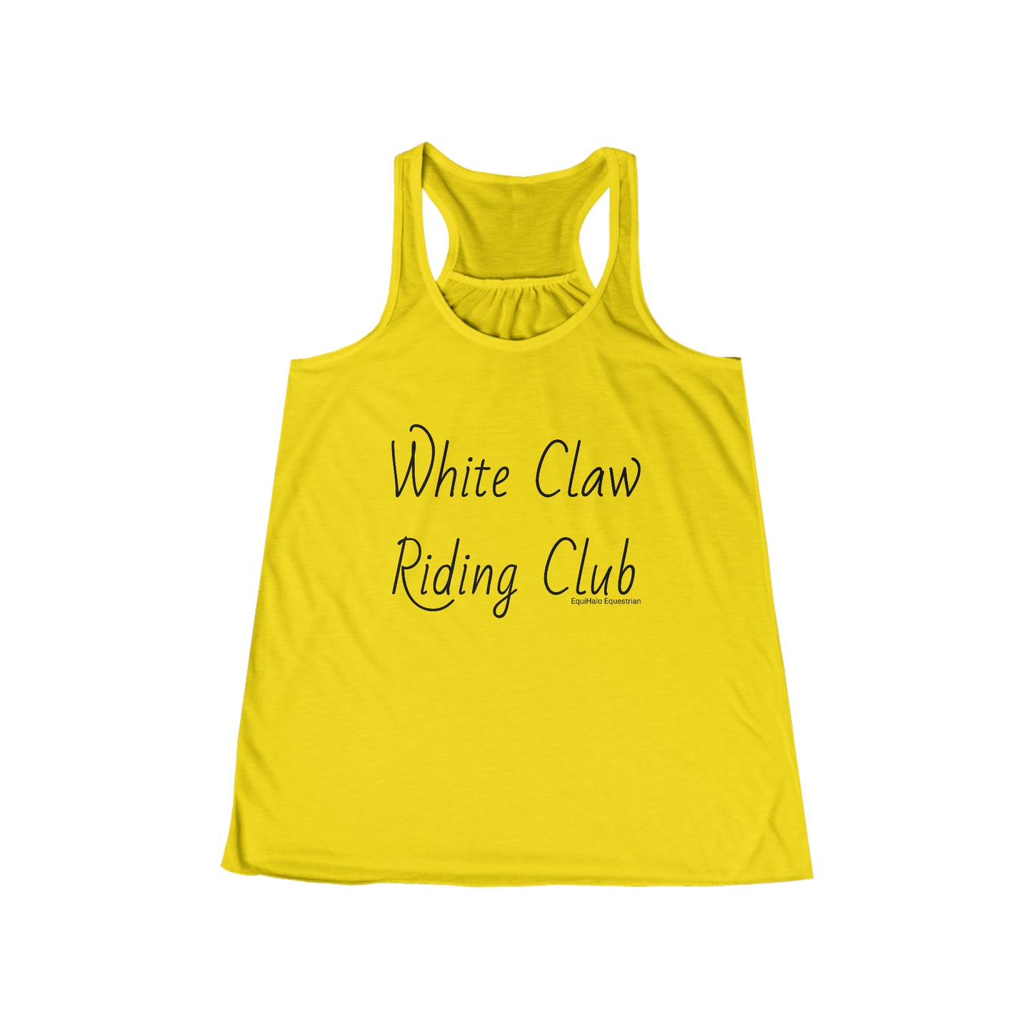 Tank Top - White Claw Riding Club  - (Flowy Razorback)