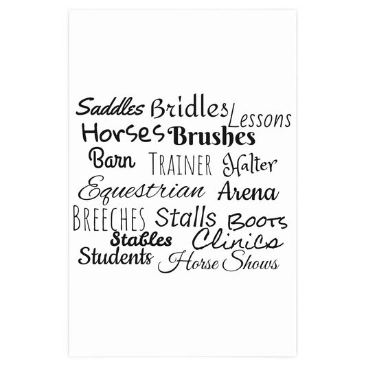 Wrapping Paper  - Equestrian Small Gifts