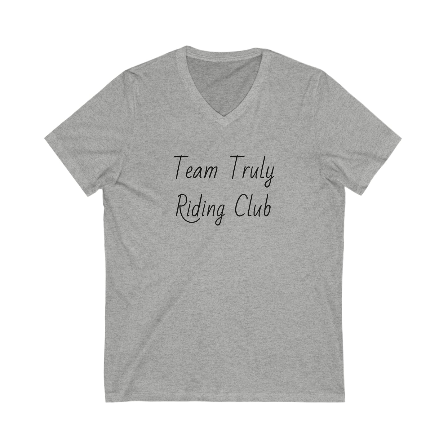 Shirt - Team Truly Riding Club  (V Neck Relaxed)