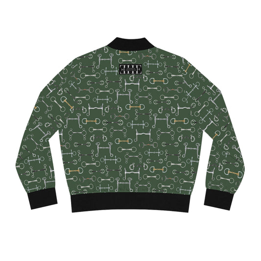 Bomber Jacket - Bits Green