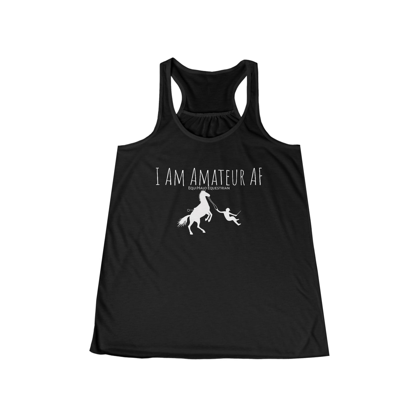 Tank Top - I Am Amateur AF - (Flowy Razorback)