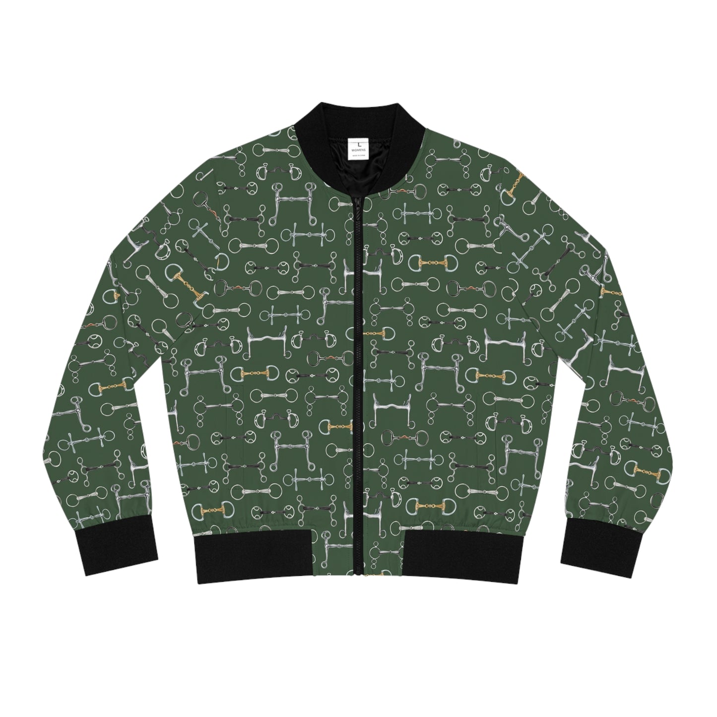 Bomber Jacket - Bits Green