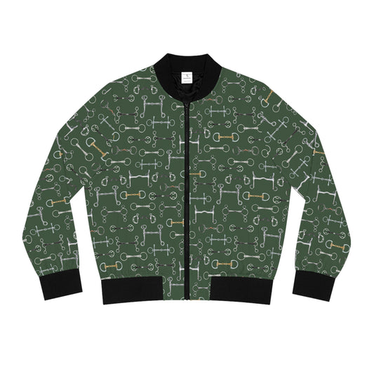Bomber Jacket - Bits Green