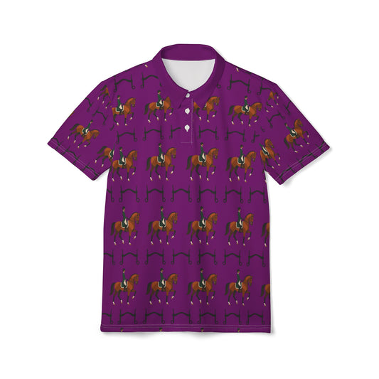 Polo Shirt - Piaffe Magenta