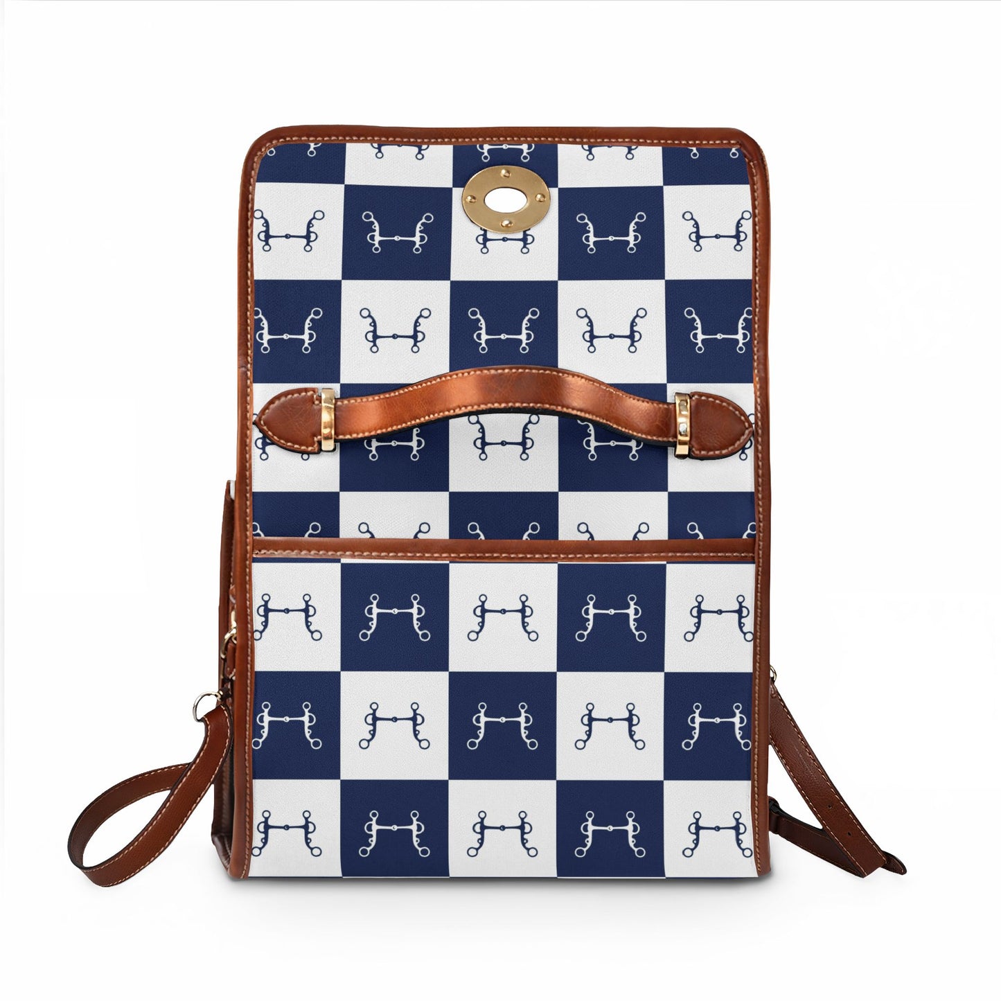 Canvas Handbag — Bit Checkers