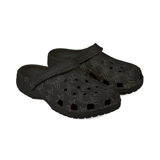 Crocs Style Shoe - Horse Heads