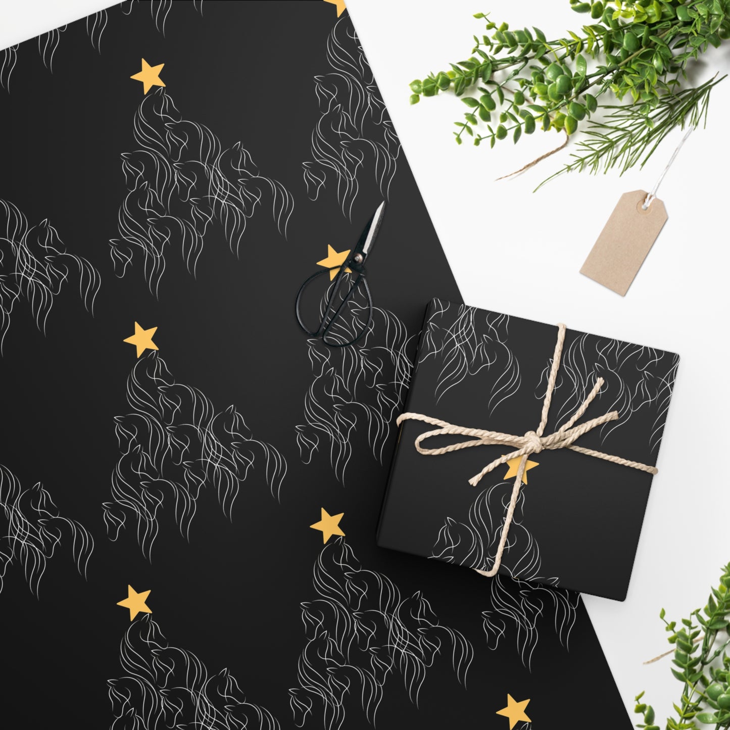 Wrapping Paper  - Christmas Paper - Big Gifts