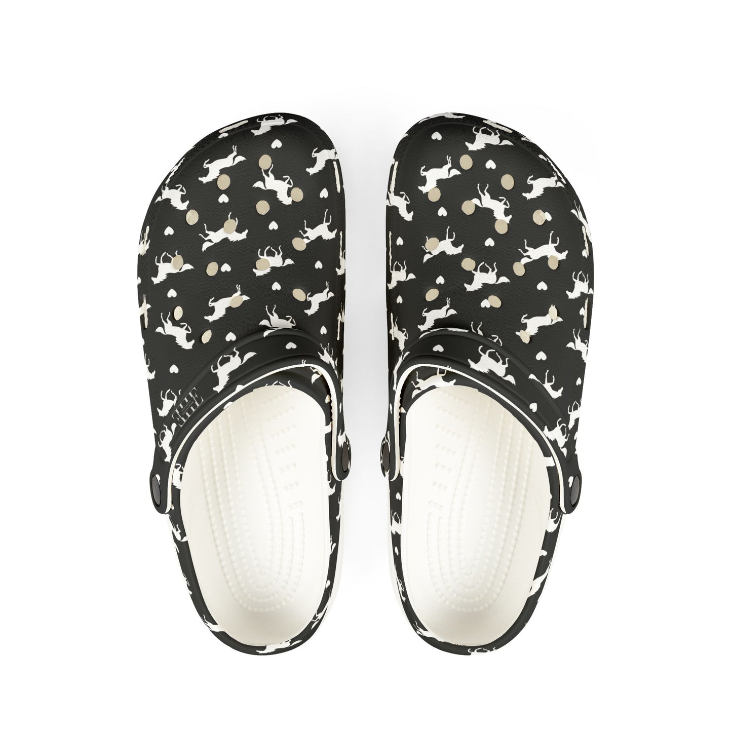 Crocs Style Shoe - Horses and Hearts
