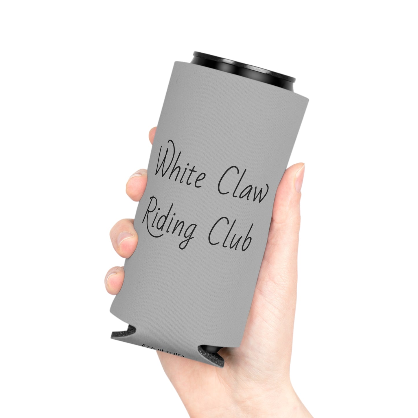 Koozie / Coozie / Can Cooler - White Claw Riding Club (Slim Can Only)