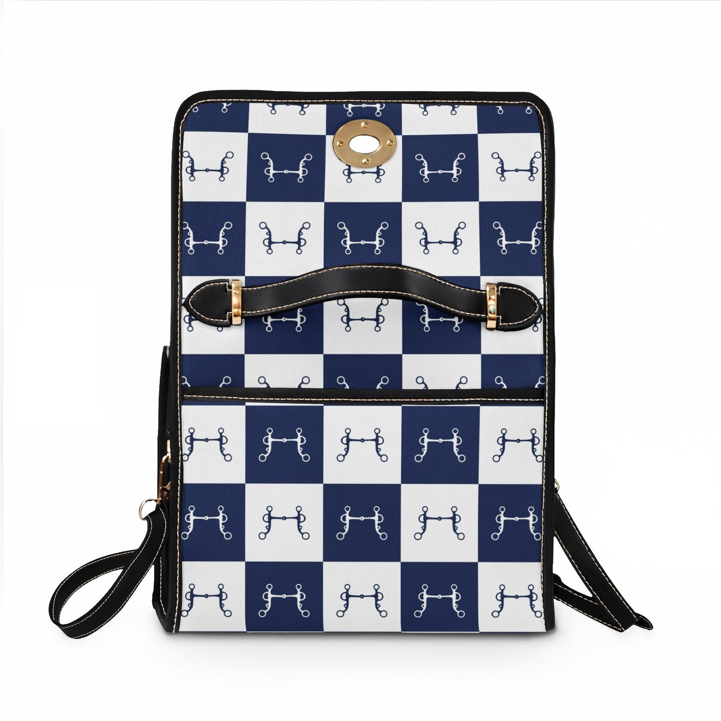 Canvas Handbag — Bit Checkers