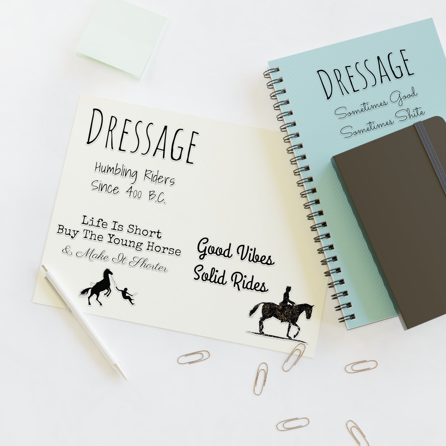 Sticker Sheets - Dressage