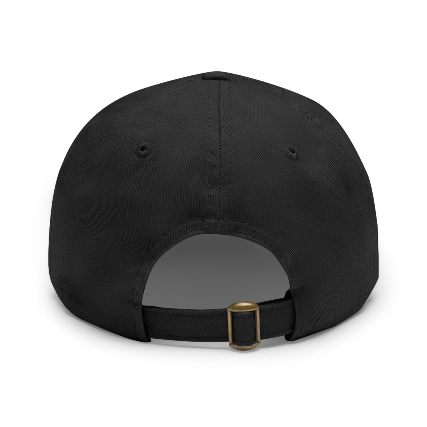 Hat with Leather Patch (Round) - Yall Need Groundwork