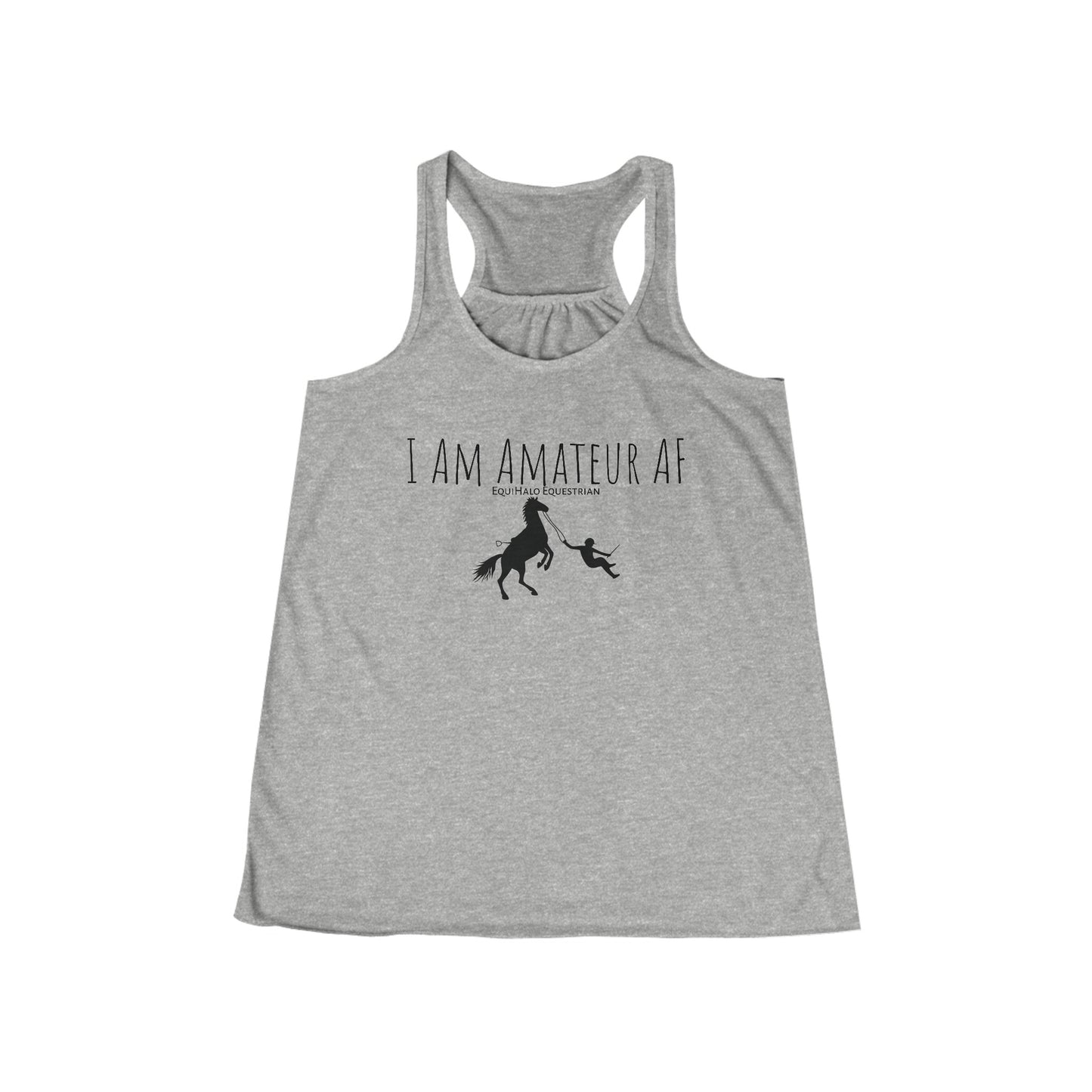 Tank Top - I Am Amateur AF - (Flowy Razorback)