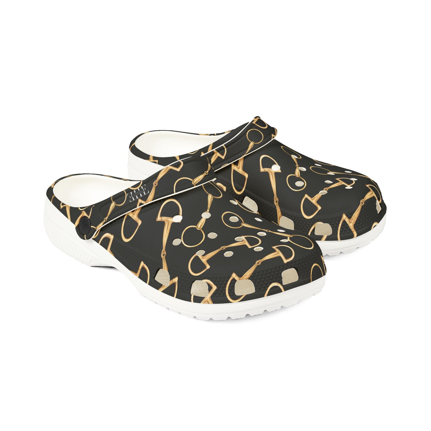 Crocs Style Shoe - Gold Bits